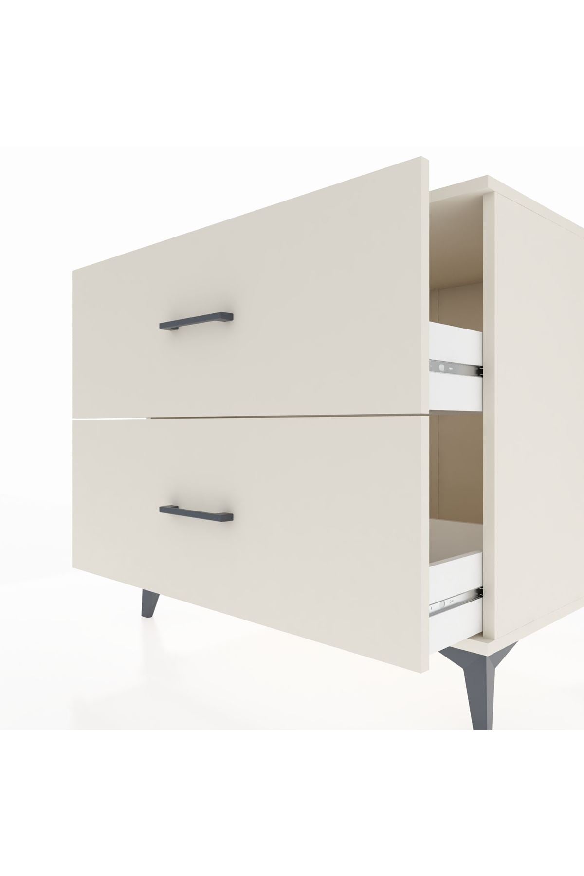 Kronos Şifonyer 2 Çekmeceli 88x59x80 - S69M008V1C