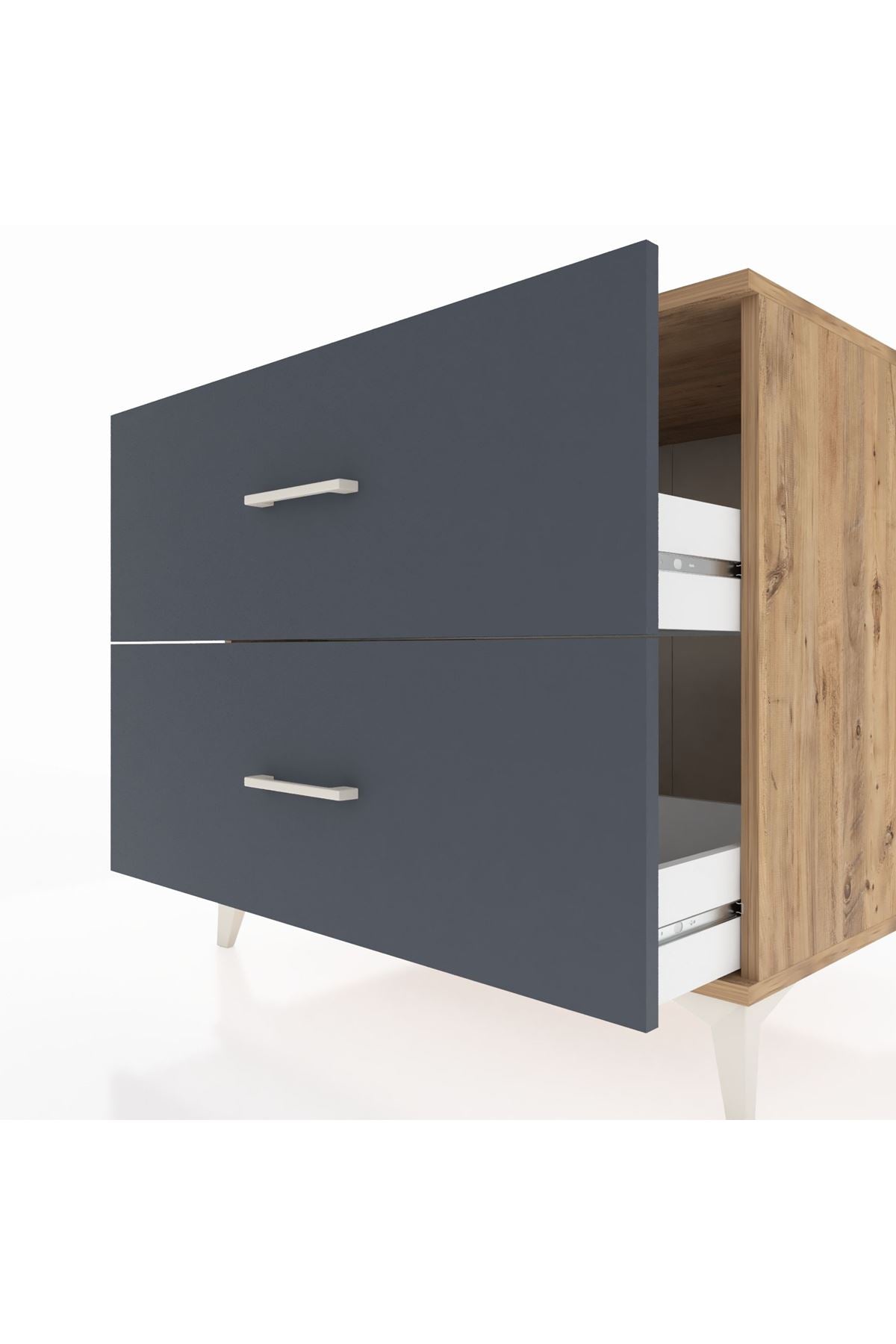Kronos Şifonyer 2 Çekmeceli 88x59x80 - S69M008V8C