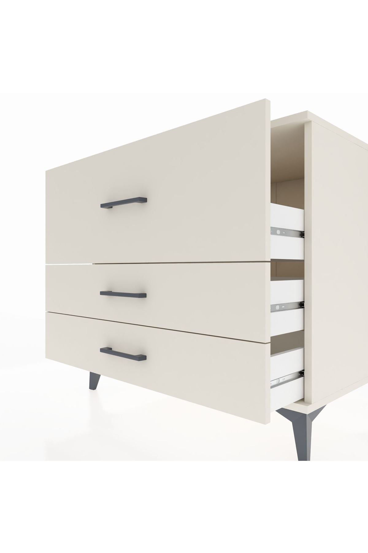 Kronos Şifonyer 3 Çekmeceli 88x59x80 - S69M009V1C