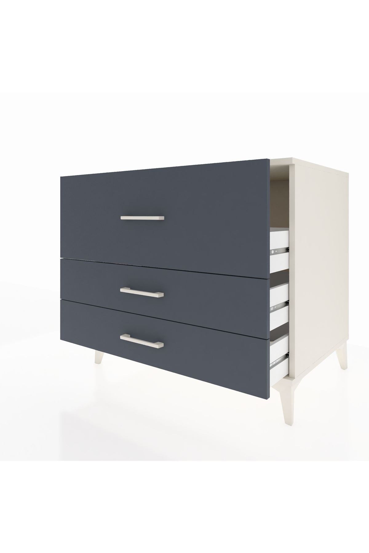 Kronos Şifonyer 3 Çekmeceli 88x59x80 - S69M009V2C