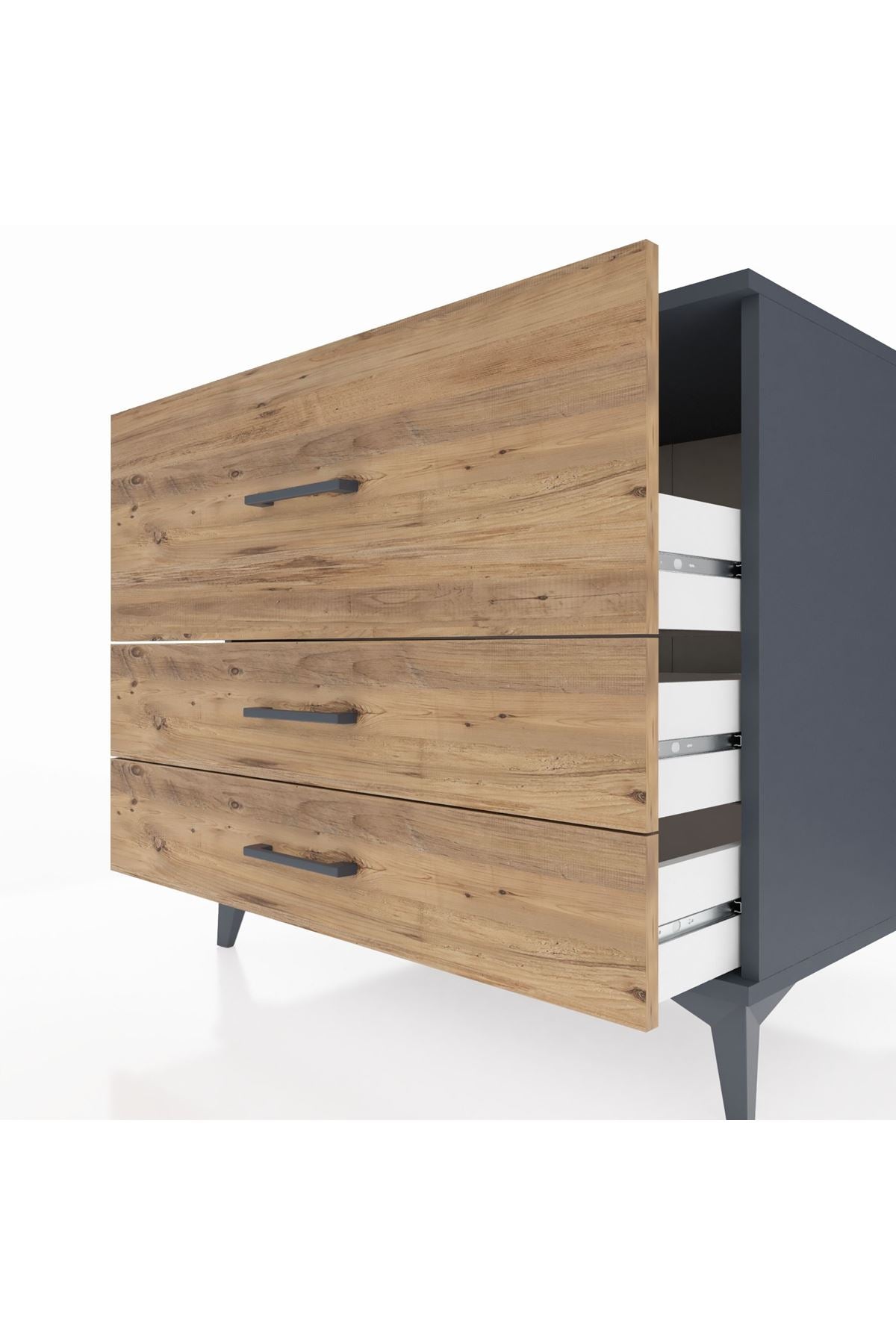 Kronos Şifonyer 3 Çekmeceli 88x59x80 - S69M009V6C