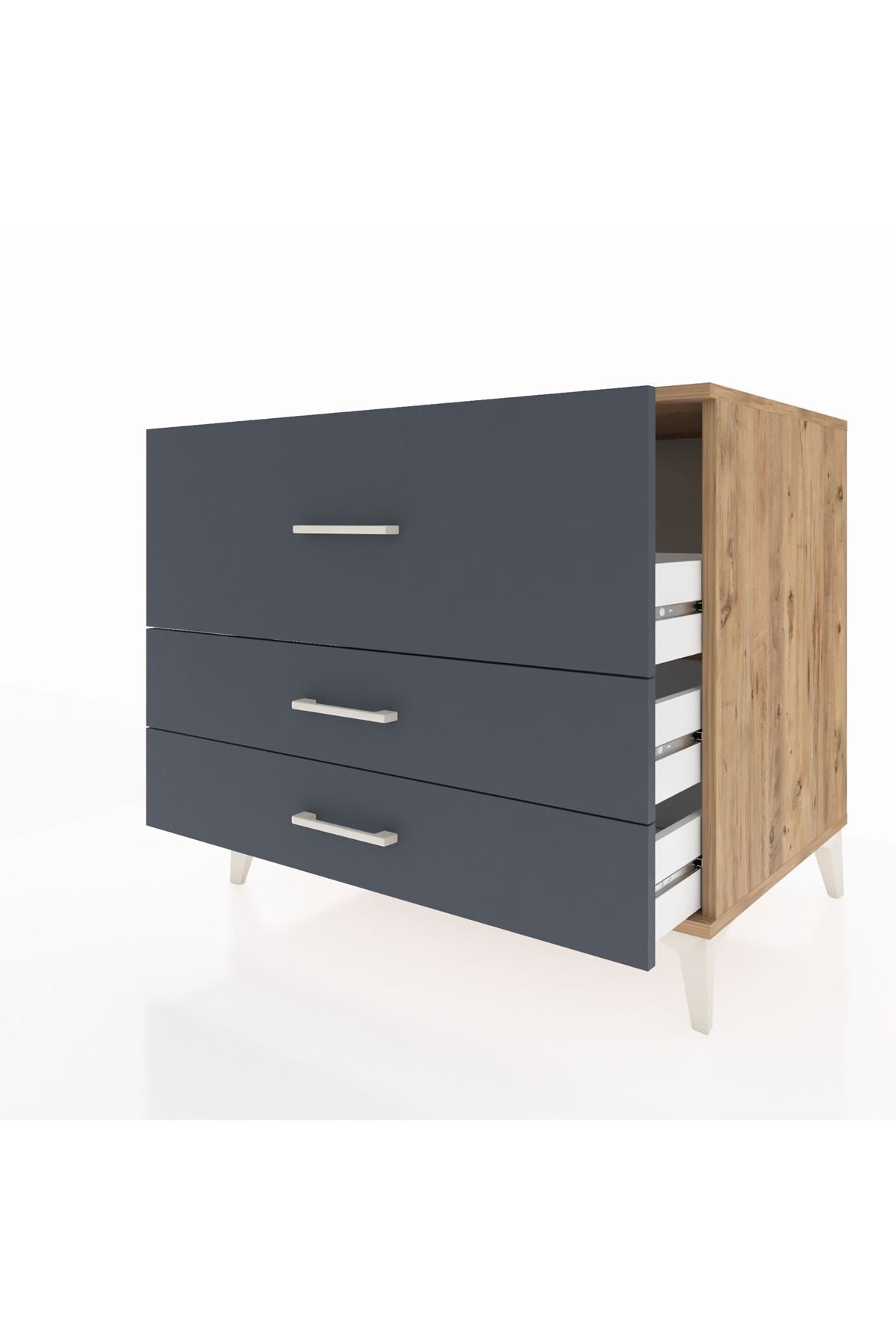 Kronos Şifonyer 3 Çekmeceli 88x59x80 - S69M009V8C
