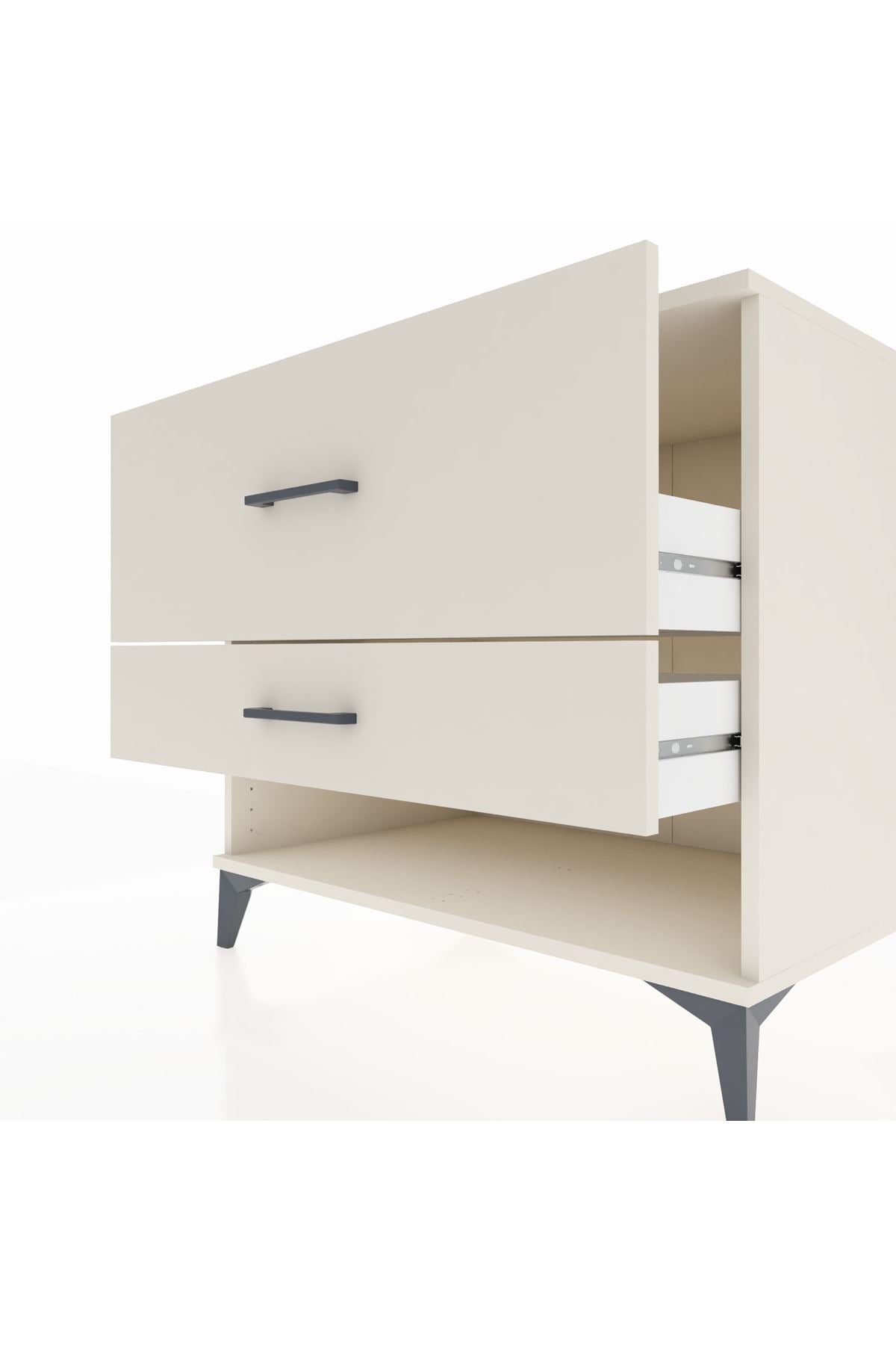 Kronos Şifonyer 2 Çekmeceli 88x59x80 - S69M010V1C