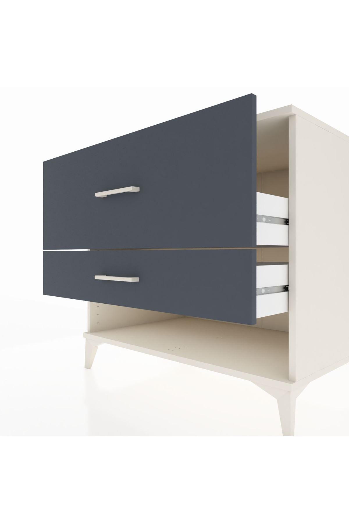 Kronos Şifonyer 2 Çekmeceli 88x59x80 - S69M010V2C