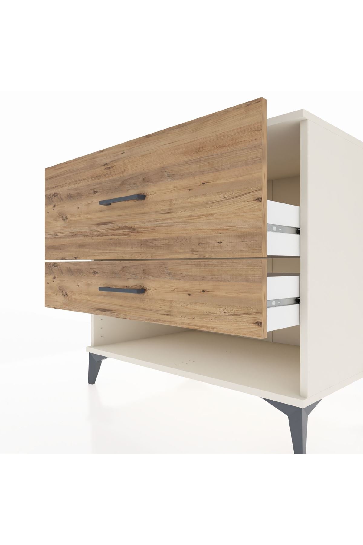 Kronos Şifonyer 2 Çekmeceli 88x59x80 - S69M010V3C