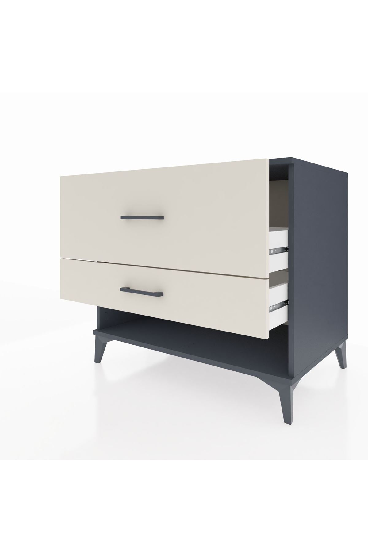 Kronos Şifonyer 2 Çekmeceli 88x59x80 - S69M010V4C