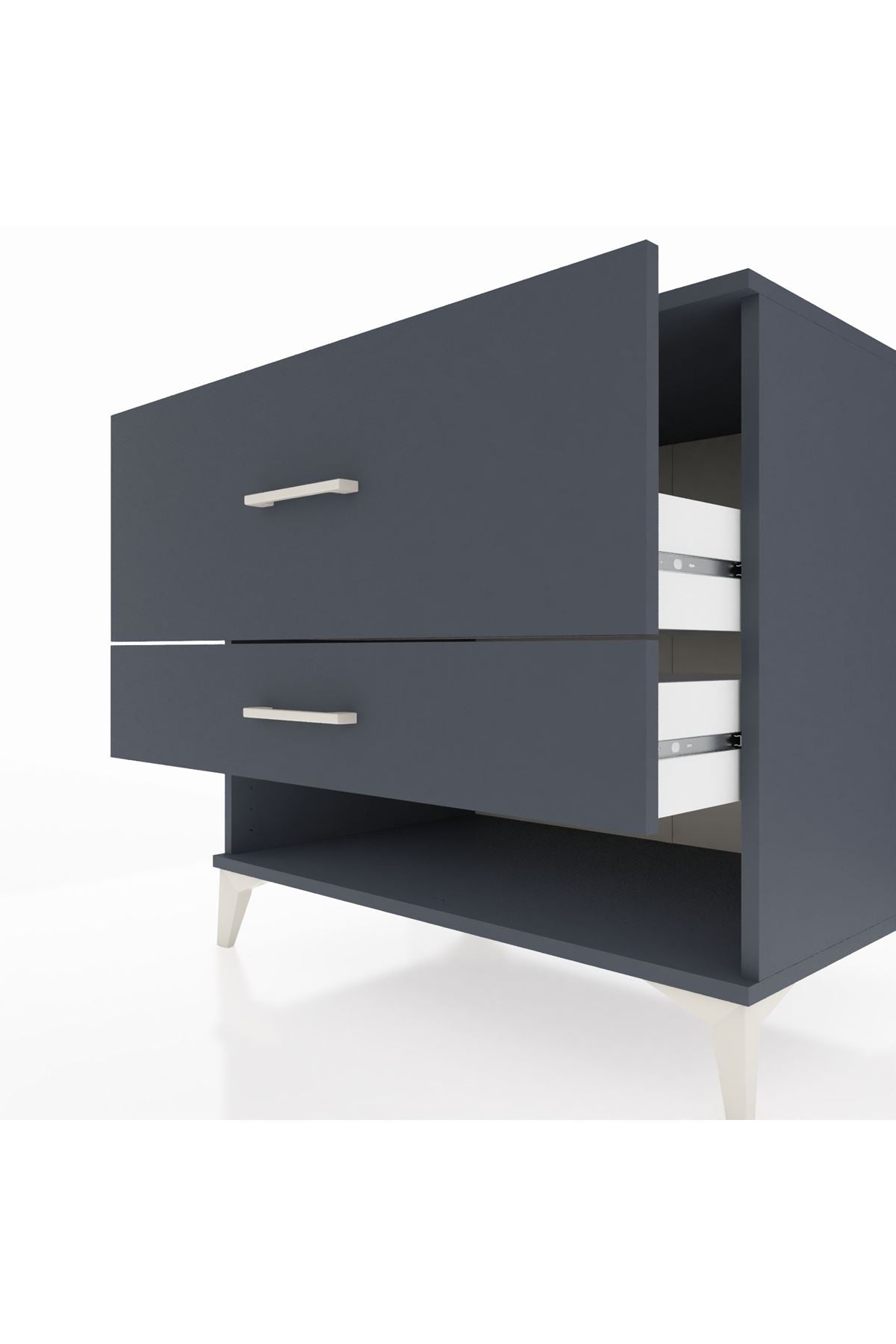Kronos Şifonyer 2 Çekmeceli 88x59x80 - S69M010V5C