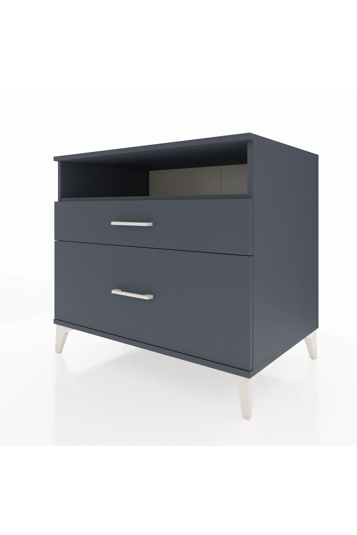 Kronos Şifonyer Tek Raflı 2 Çekmeceli 88x59x80 - S69M011V5C