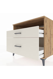 Kronos Şifonyer Tek Raflı 2 Çekmeceli 88x59x80 - S69M011V7C
