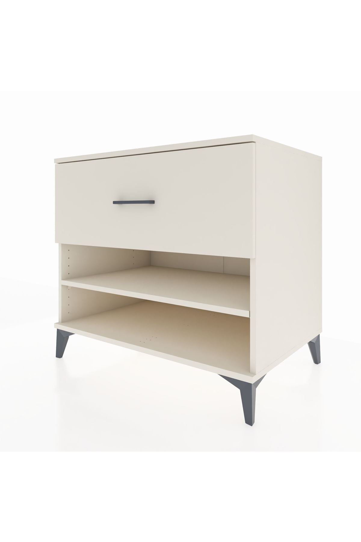 Kronos Şifonyer Tek Raflı Tek Çekmeceli 88x59x80 - S69M012V1C