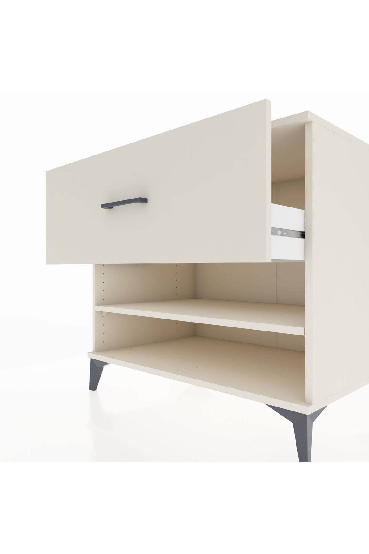 Kronos Şifonyer Tek Raflı Tek Çekmeceli 88x59x80 - S69M012V1C
