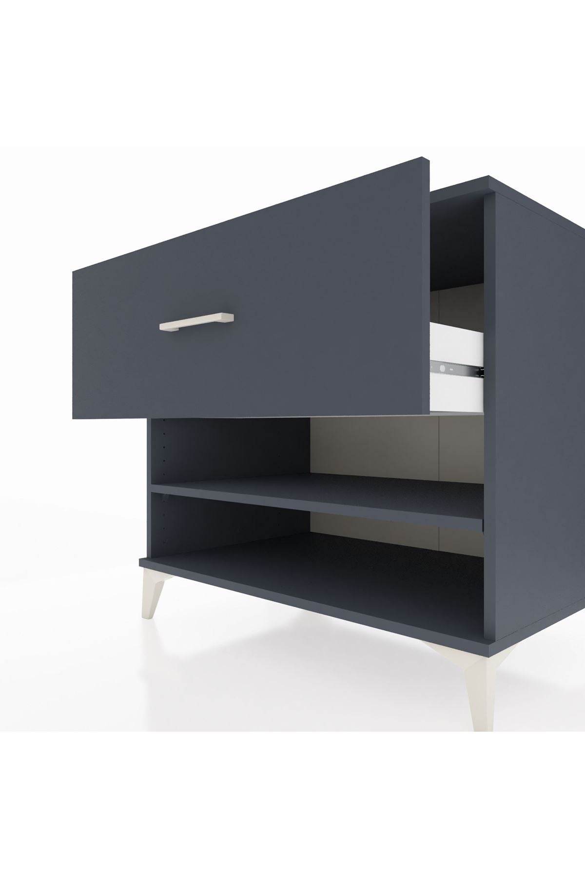 Kronos Şifonyer Tek Raflı Tek Çekmeceli 88x59x80 - S69M012V5C