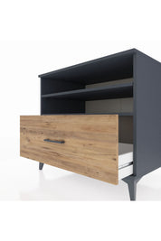 Kronos Şifonyer 2 Raflı Tek Çekmeceli 88x59x80 - S69M013V6C