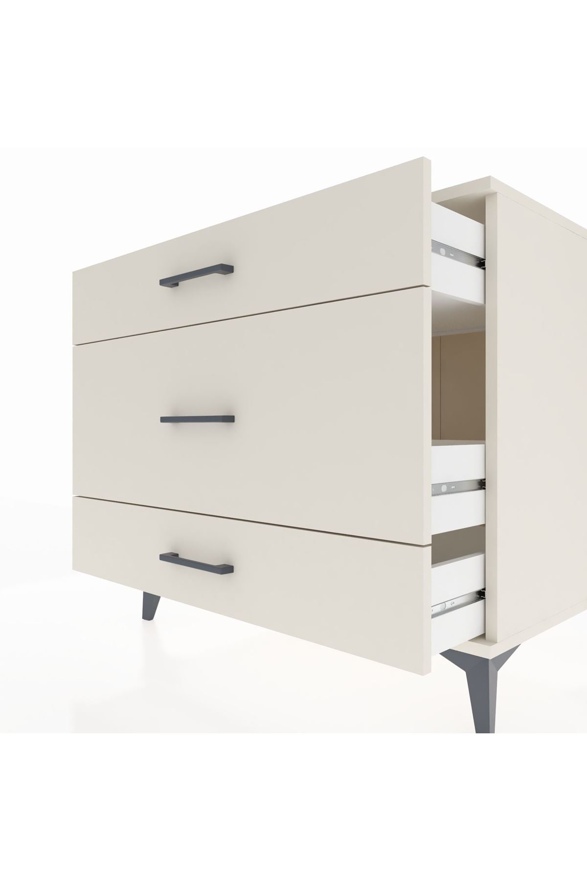 Kronos Şifonyer 3 Çekmeceli 88x59x80 - S69M014V1C
