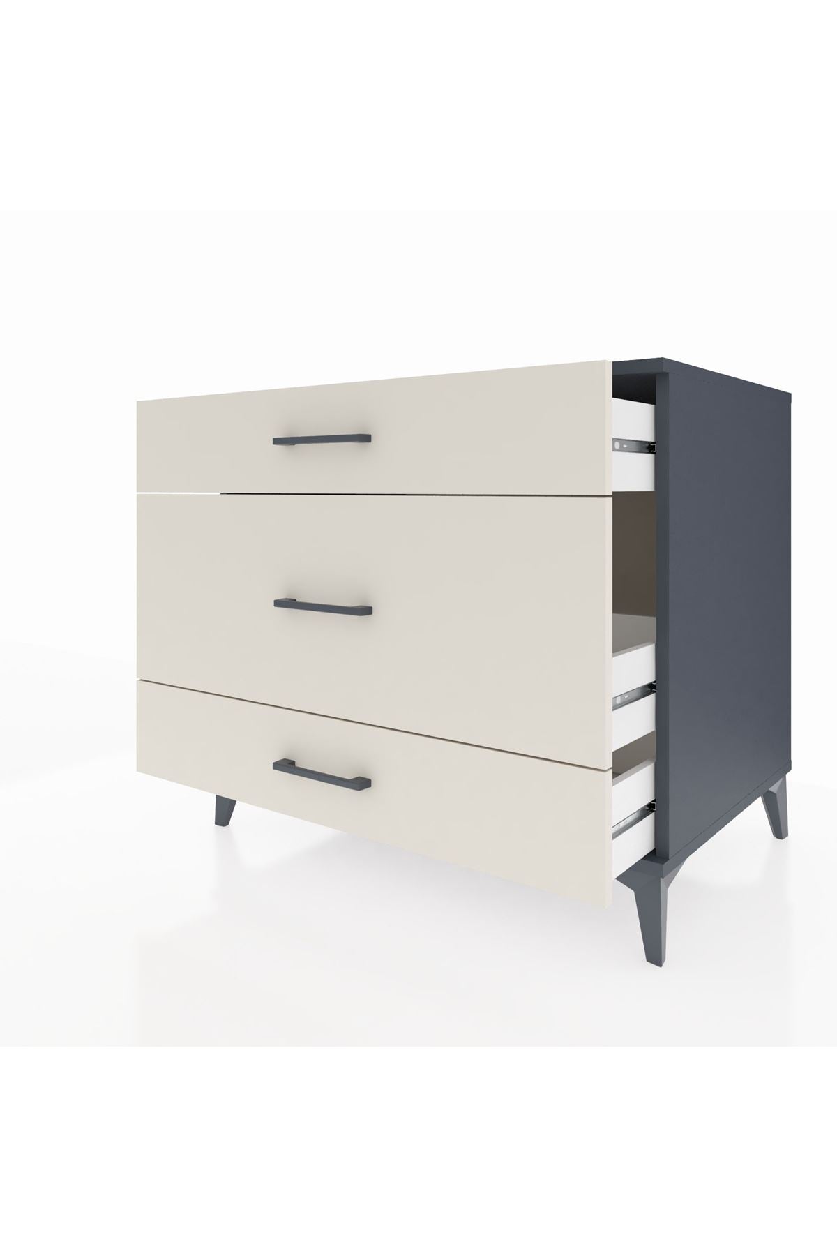 Kronos Şifonyer 3 Çekmeceli 88x59x80 - S69M014V4C