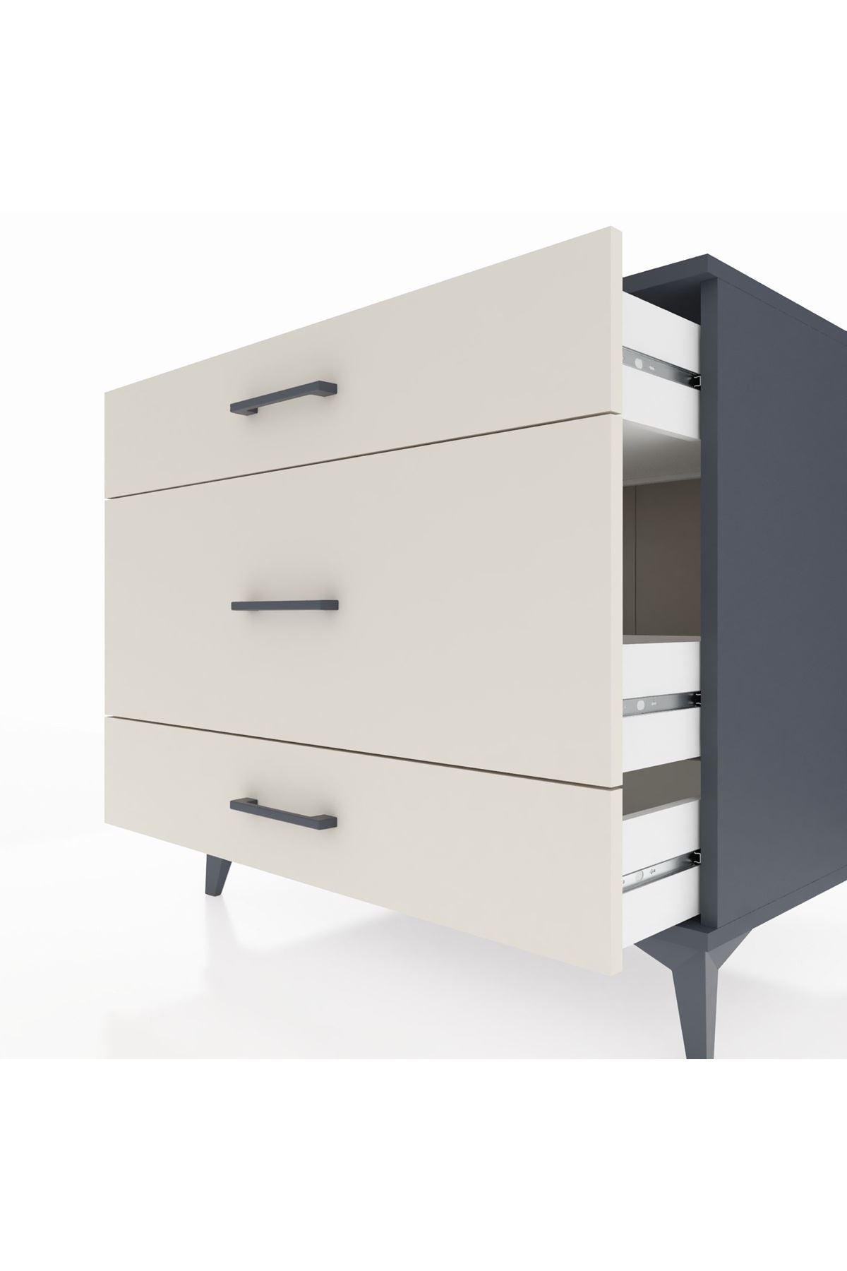 Kronos Şifonyer 3 Çekmeceli 88x59x80 - S69M014V4C