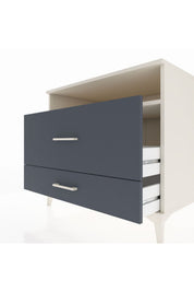 Kronos Şifonyer Tek Raflı 2 Çekmeceli 88x59x80 - S69M015V2C