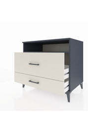 Kronos Şifonyer Tek Raflı 2 Çekmeceli 88x59x80 - S69M015V4C