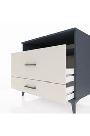 Kronos Şifonyer Tek Raflı 2 Çekmeceli 88x59x80 - S69M015V4C