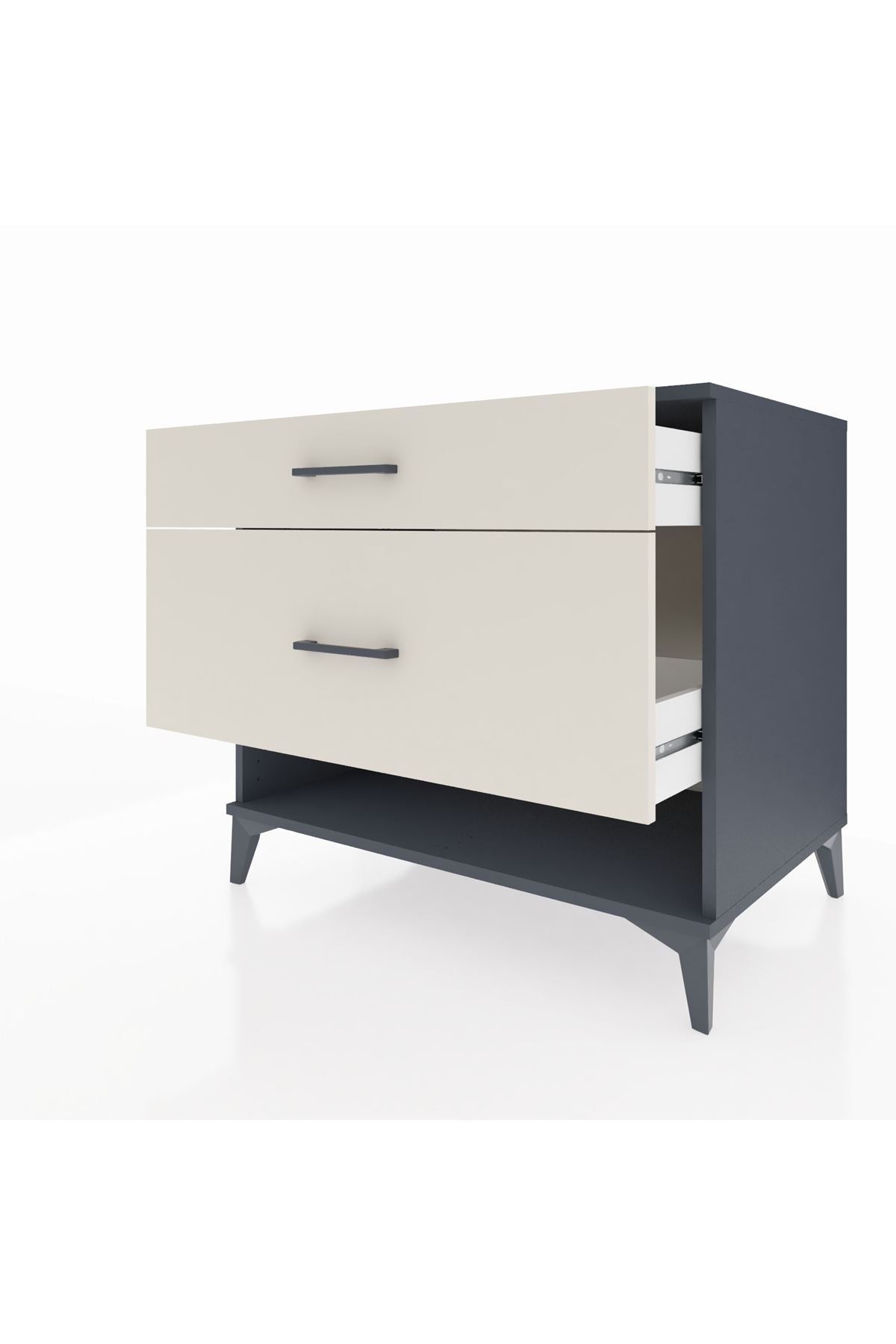 Kronos Şifonyer 2 Çekmeceli 88x59x80 - S69M016V4C