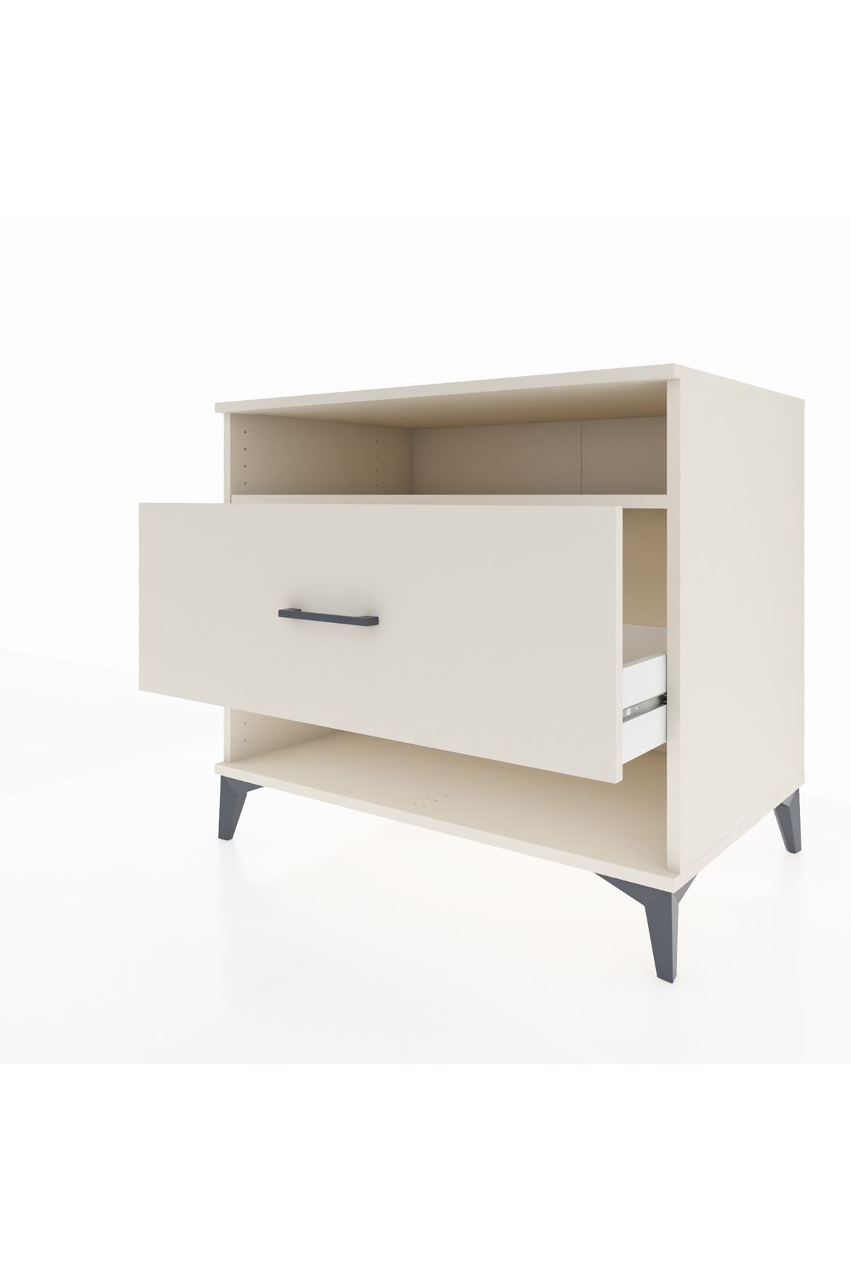 Kronos Şifonyer Tek Raflı Tek Çekmeceli 88x59x80 - S69M017V1C