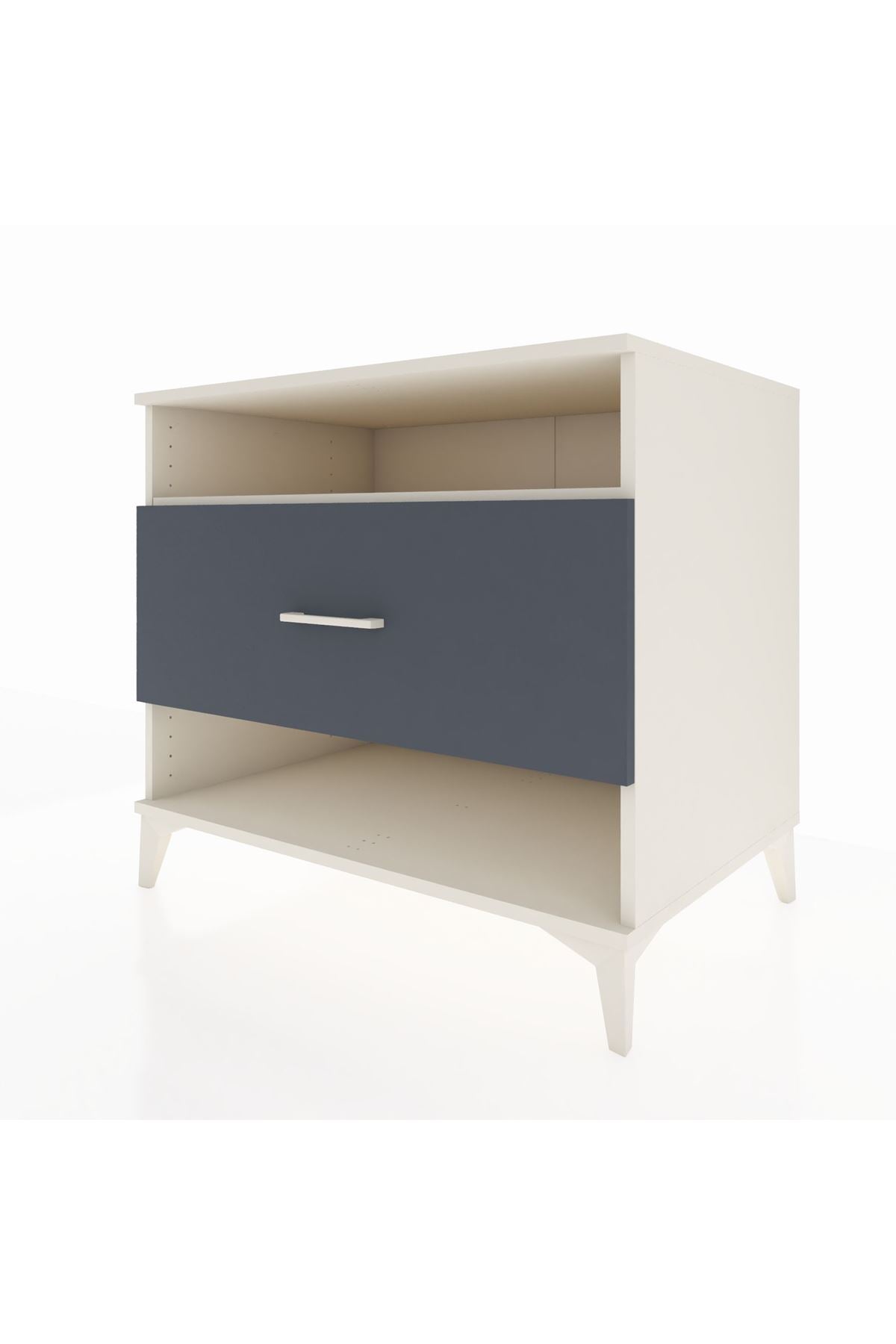 Kronos Şifonyer Tek Raflı Tek Çekmeceli 88x59x80 - S69M017V2C