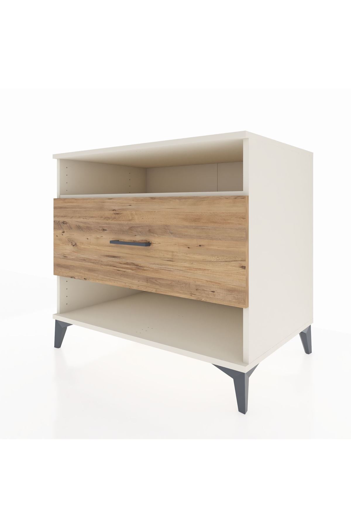 Kronos Şifonyer Tek Raflı Tek Çekmeceli 88x59x80 - S69M017V3C