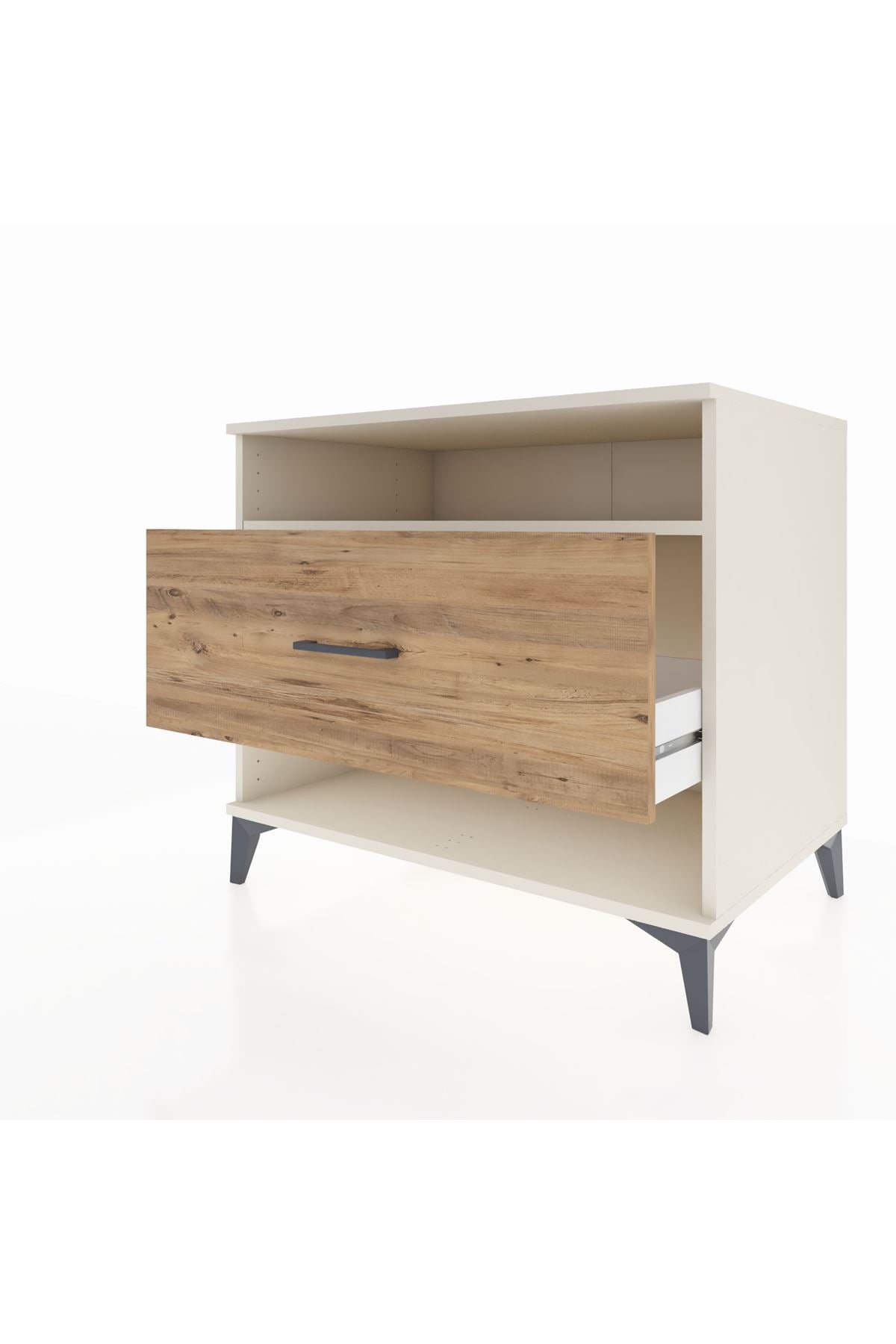 Kronos Şifonyer Tek Raflı Tek Çekmeceli 88x59x80 - S69M017V3C