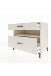 Kronos Şifonyer Tek Raflı 2 Çekmeceli 88x59x80 - S69M018V1C
