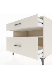 Kronos Şifonyer Tek Raflı 2 Çekmeceli 88x59x80 - S69M018V1C