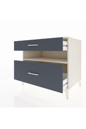 Kronos Şifonyer Tek Raflı 2 Çekmeceli 88x59x80 - S69M018V2C