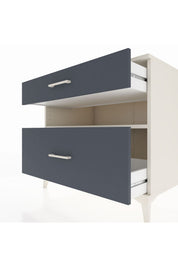 Kronos Şifonyer Tek Raflı 2 Çekmeceli 88x59x80 - S69M018V2C