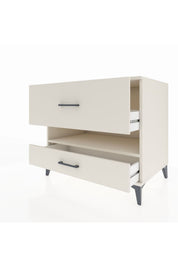 Kronos Şifonyer Tek Raflı 2 Çekmeceli 88x59x80 - S69M019V1C