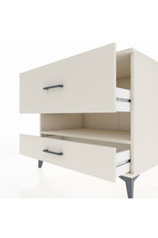 Kronos Şifonyer Tek Raflı 2 Çekmeceli 88x59x80 - S69M019V1C