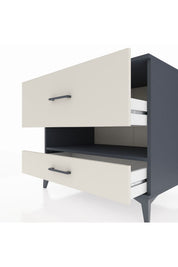 Kronos Şifonyer Tek Raflı 2 Çekmeceli 88x59x80 - S69M019V4C