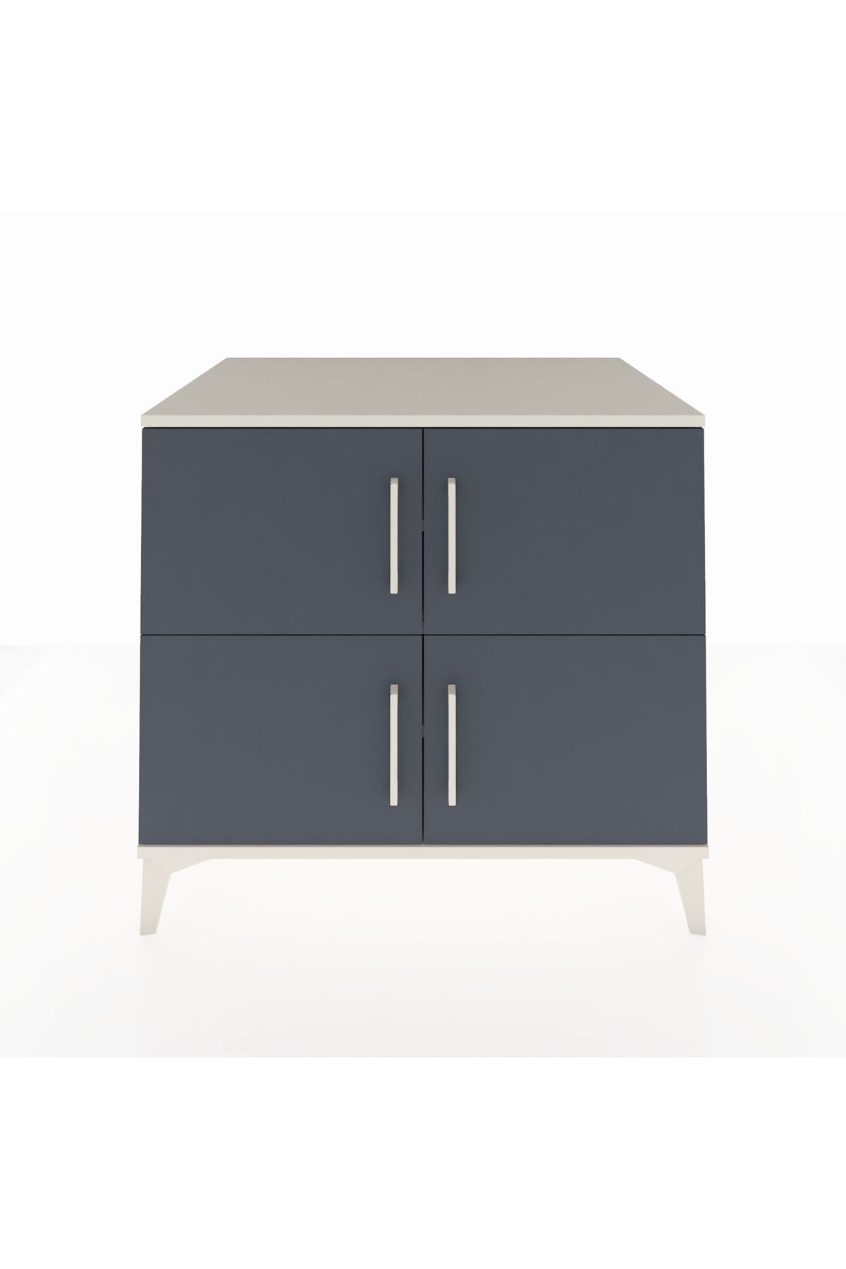 Kronos Şifonyer 3 Raflı 4 Kapaklı 88x59x80 - S69M020V2C