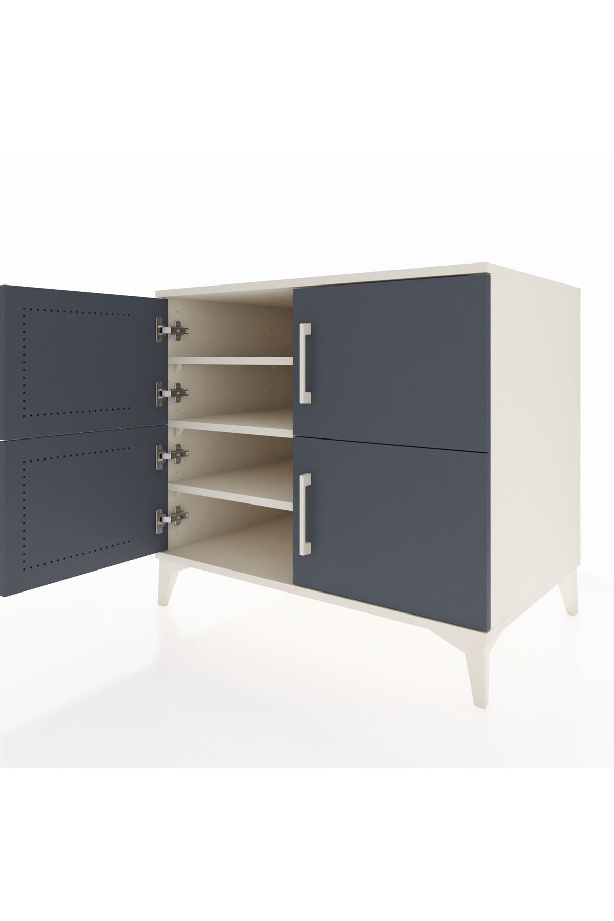 Kronos Şifonyer 3 Raflı 4 Kapaklı 88x59x80 - S69M020V2C