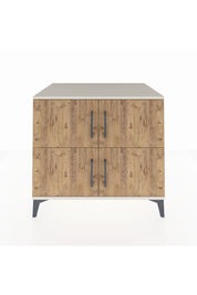 Kronos Şifonyer 3 Raflı 4 Kapaklı 88x59x80 - S69M020V3C