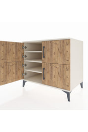Kronos Şifonyer 3 Raflı 4 Kapaklı 88x59x80 - S69M020V3C