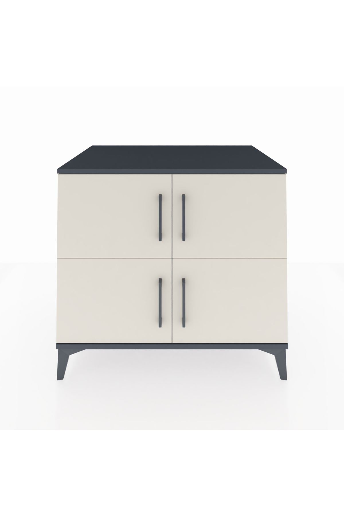 Kronos Şifonyer 3 Raflı 4 Kapaklı 88x59x80 - S69M020V4C