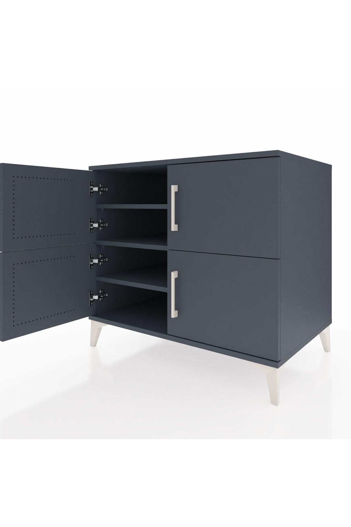 Kronos Şifonyer 3 Raflı 4 Kapaklı 88x59x80 - S69M020V5C