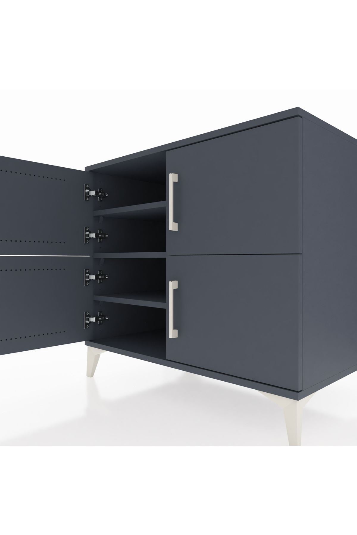 Kronos Şifonyer 3 Raflı 4 Kapaklı 88x59x80 - S69M020V5C