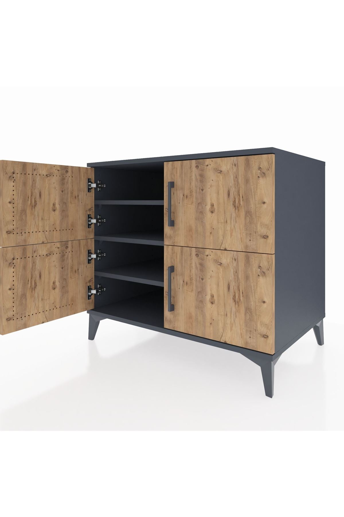 Kronos Şifonyer 3 Raflı 4 Kapaklı 88x59x80 - S69M020V6C