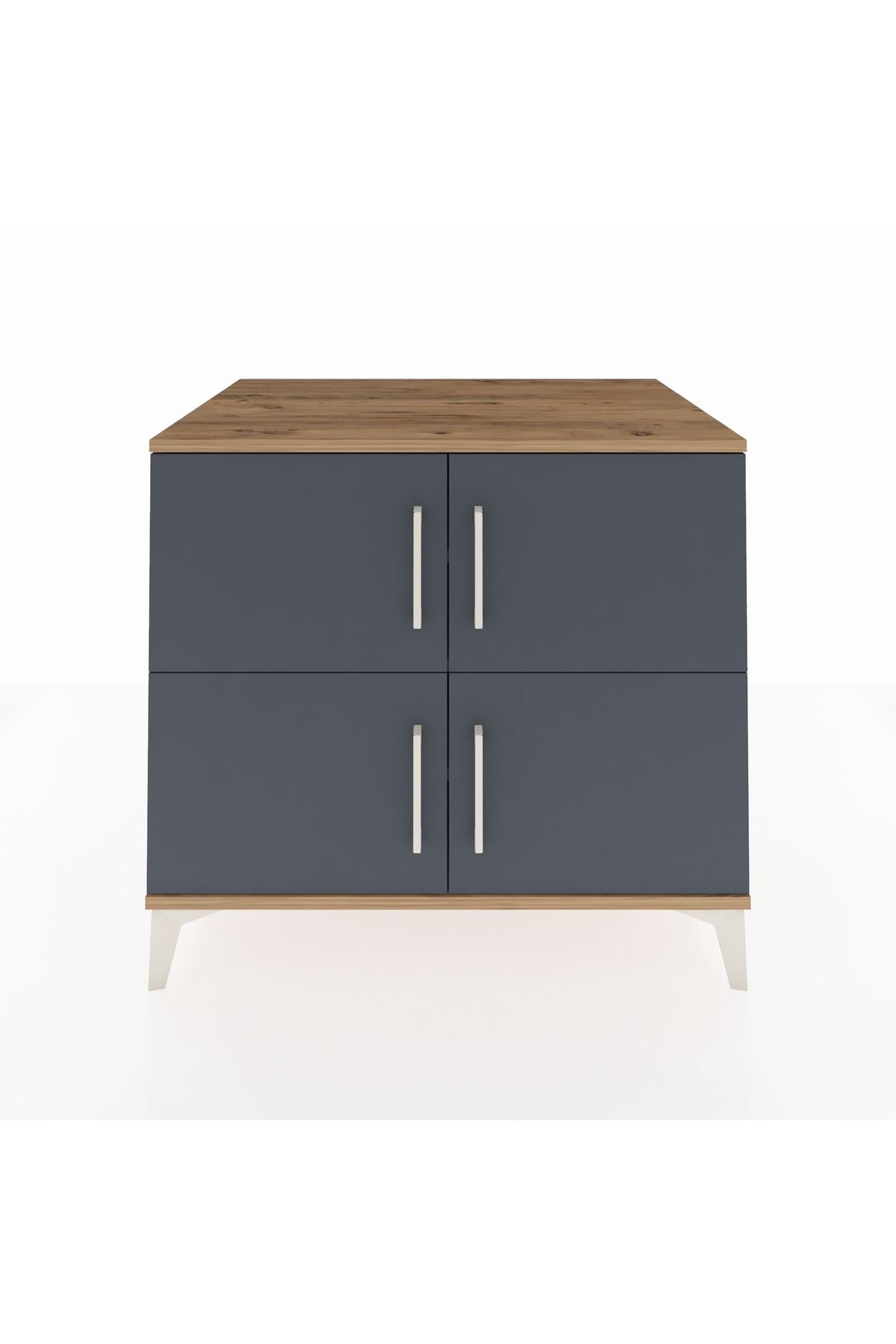 Kronos Şifonyer 3 Raflı 4 Kapaklı 88x59x80 - S69M020V8C