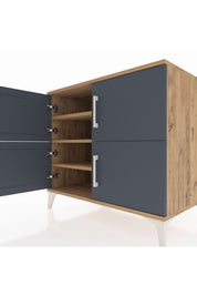 Kronos Şifonyer 3 Raflı 4 Kapaklı 88x59x80 - S69M020V8C