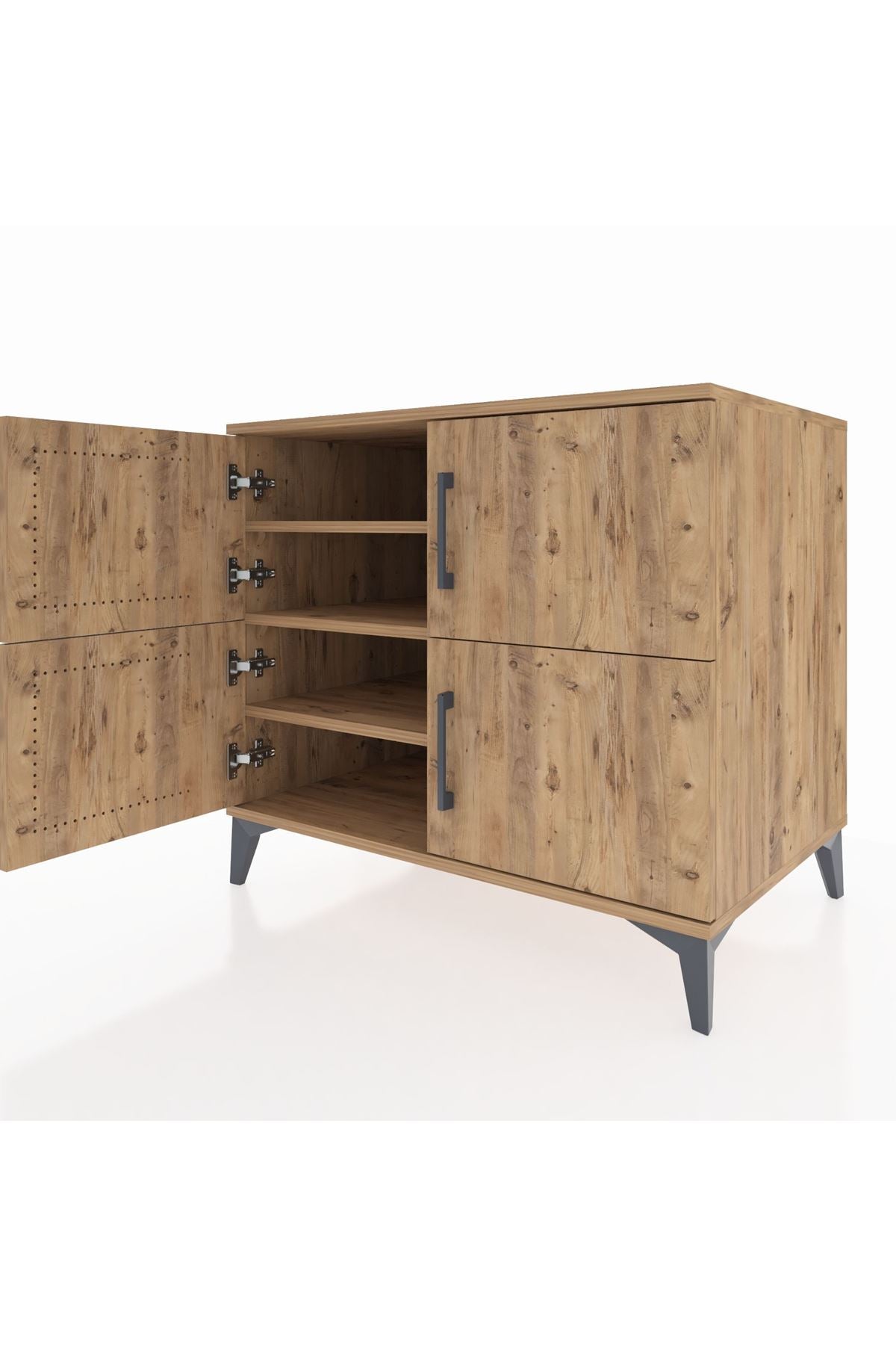 Kronos Şifonyer 3 Raflı 4 Kapaklı 88x59x80 - S69M020V9C