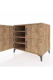 Kronos Şifonyer 3 Raflı 4 Kapaklı 88x59x80 - S69M020V9C