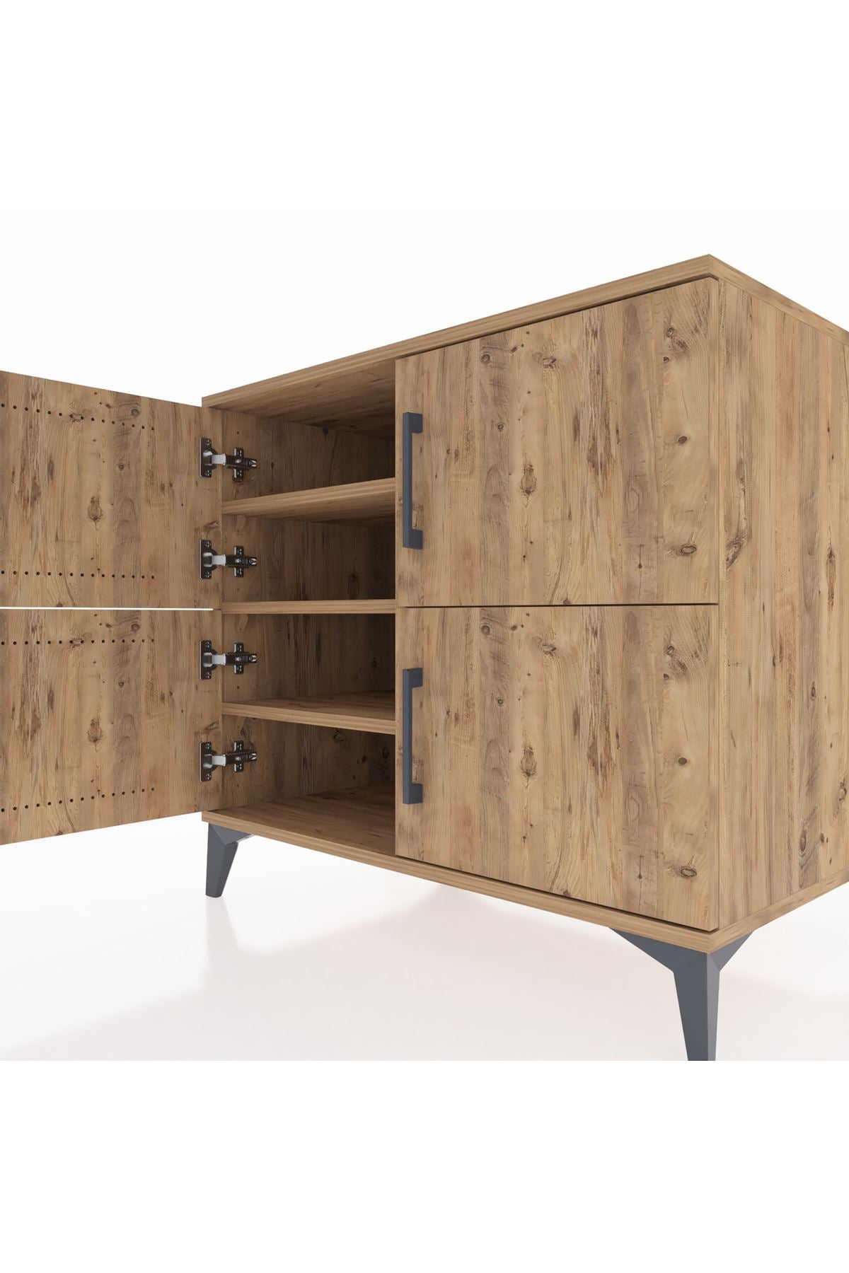 Kronos Şifonyer 3 Raflı 4 Kapaklı 88x59x80 - S69M020V9C