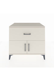 Kronos Şifonyer Tek Raflı Tek Çekmeceli 2 Kapaklı 88x59x80 - S69M021V1C