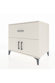 Kronos Şifonyer Tek Raflı Tek Çekmeceli 2 Kapaklı 88x59x80 - S69M021V1C
